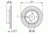 Тормозной диск BOSCH 0986479778 (фото 6)