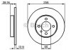 Гальмівний диск BOSCH 0986479B30