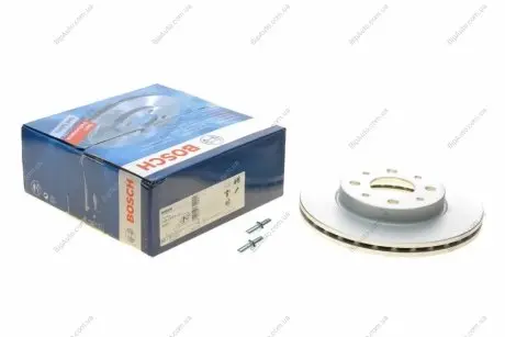 Диск гальмівний (передній) Fiat 500/Panda 03- (240.5x20) 0 986 479 B76 BOSCH 0986479B76