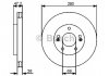 Тормозной диск BOSCH 0986479C13 (фото 1)