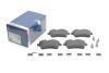Комплект тормозных колодок, дисковый тормоз BOSCH 0986494570 (фото 2)