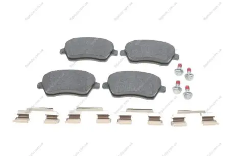 Комплект гальмівних колодок, дискове гальмо BOSCH 0986494592