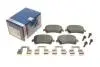Комплект тормозных колодок, дисковый тормоз BOSCH 0986494595 (фото 1)