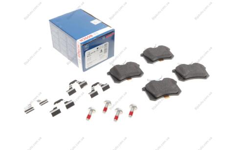 КОМПЛЕКТ КОЛОДОК ГАЛЬМІВНОГО МЕХАНІЗМУ 0 986 494 596 BOSCH 0986494596