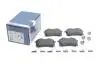 Комплект тормозных колодок, дисковый тормоз BOSCH 0986494600 (фото 2)
