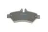 Комплект тормозных колодок, дисковый тормоз BOSCH 0986494601 (фото 3)