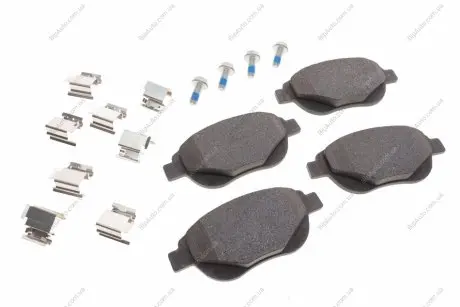 Комплект тормозных колодок, дисковый тормоз BOSCH 0986494602