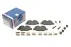 Комплект тормозных колодок, дисковый тормоз BOSCH 0986494603