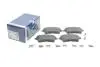 Комплект гальмівних колодок, дискове гальмо BOSCH 0986494612 (фото 2)
