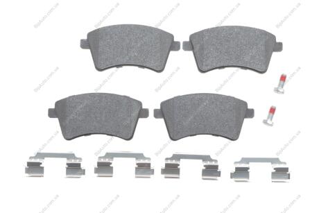 Комплект гальмівних колодок, дискове гальмо BOSCH 0986494612