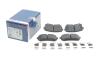 Комплект тормозных колодок, дисковый тормоз BOSCH 0986494627 (фото 2)