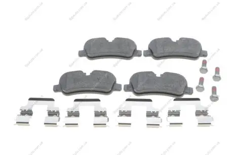 Комплект тормозных колодок, дисковый тормоз BOSCH 0986494636