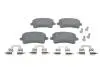 Комплект гальмівних колодок, дискове гальмо BOSCH 0986494637