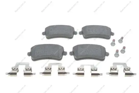 Комплект гальмівних колодок, дискове гальмо BOSCH 0986494637