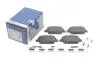Комплект гальмівних колодок, дискове гальмо BOSCH 0986494639 (фото 2)