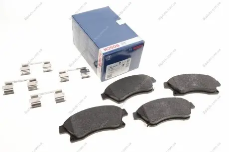 Комплект тормозных колодок, дисковый тормоз BOSCH 0986494644