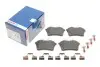 Комплект тормозных колодок, дисковый тормоз BOSCH 0986494646
