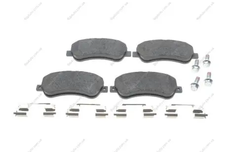 Комплект тормозных колодок, дисковый тормоз BOSCH 0986494648