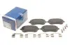 Комплект тормозных колодок, дисковый тормоз BOSCH 0986494667