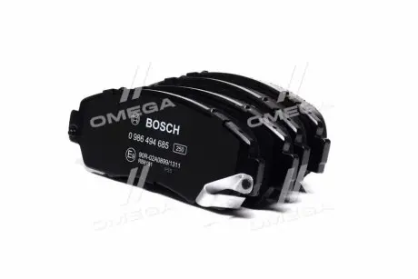Колодки торм.пер. Honda CR-V 07-/12-/Acura RDX BOSCH 0986494685