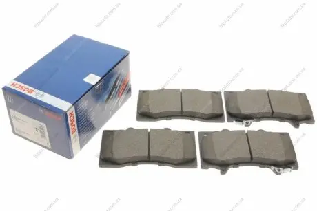 Дисковые тормозные колодки, комплект BOSCH 0986494693