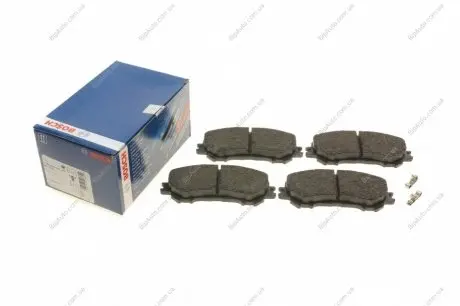 Дисковые тормозные колодки, комплект BOSCH 0986494720