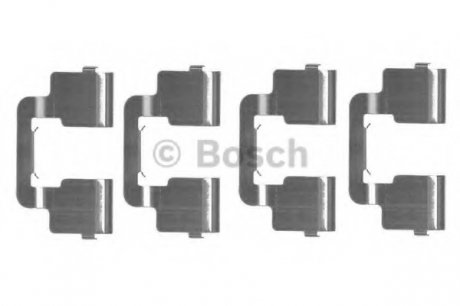 Комплектуючі, колодки дискового гальма BOSCH 1987474458 (фото 1)