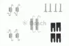 Комплектуючі, гальмівна колодка BOSCH 1987475313
