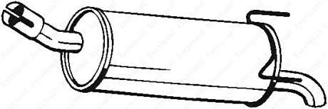 Глушитель выхлопных газов конечный BOSAL 185645 (фото 1)