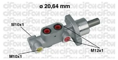 Главный тормозной цилиндр CIFAM 202357