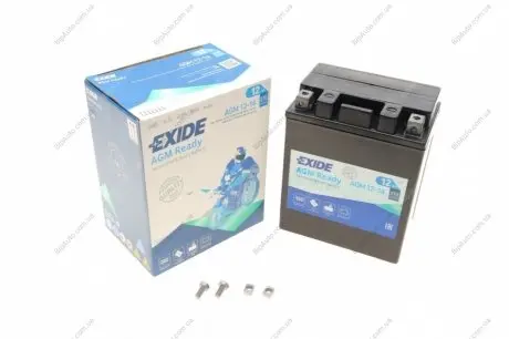 Стартерная аккумуляторная батарея, Стартерная аккумуляторная батарея EXIDE AGM1214