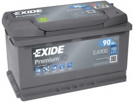 Стартерна батарея (акумулятор) EXIDE EA900