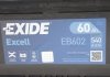 Стартерна батарея (акумулятор) EXIDE EB602 (фото 4)