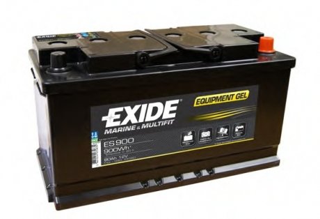 Стартерная аккумуляторная батарея EXIDE ES900 (фото 1)