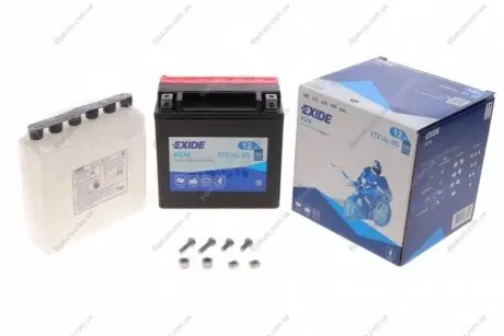 Аккумулятор 12Ah-12v AGM (150х87х145),R,EN200 ETX14L-BS EXIDE ETX14LBS