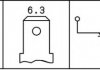 Датчик тиску оливи (0,3bar/1 конт./чорний) Kia Carens II/Lancer/Camry 1.0-3.5 82- 6ZF007392-001 HELLA 6ZF007392001 (фото 2)