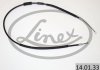 Трос ручного тормоза LINEX 140133 (фото 2)