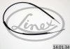 Трос ручного тормоза LINEX 140134 (фото 2)