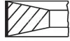 Комплект поршневых колец MAHLE MAHLE / KNECHT 21309N0 (фото 1)