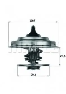Термостат, охлаждающая жидкость BEHR TX1887D