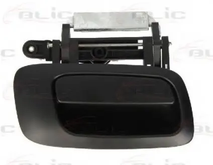 Ручка дверей задн прав (зовнішн, чорн) OPEL ASTRA G, ZAFIRA A 02.98-12.09 6010-04-030404P BLIC 601004030404P