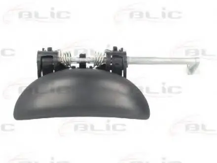 Ручка дверей передн Лів (зовнішн, чорний) PEUGEOT 206 09.98-04.09 BLIC 601008015401P