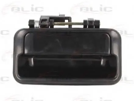 Ручка дверей задн Прав (зовнішн, чорний) SUZUKI SWIFT II 03.89-12.05 6010-18-001404P BLIC 601018001404P