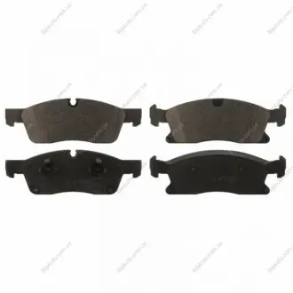 Комплект гальмівних колодок, дискове гальмо FEBI BILSTEIN 16900