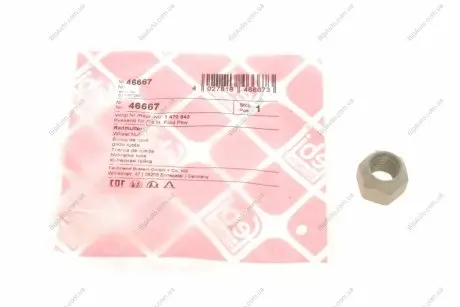 Гайка кріплення колеса FEBI FEBI BILSTEIN 46667