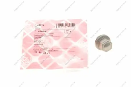 Гайка колісна Ford Connect 02- (M12x1.5) FEBI BILSTEIN 46674