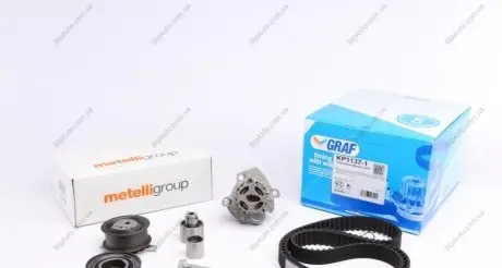 Комплект ГРМ з помпою води KP1137-1 GRAF KP11371