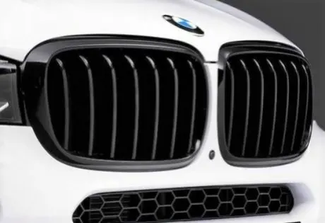 РЕШЁТКА РАДИАТОРА ЛЕВАЯ ЧЕРНЫЙ ХРОМ BMW 51712334708