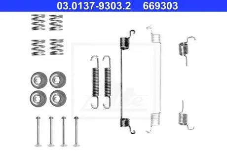 Комплектующие, тормозная колодка ATE 03013793032 (фото 1)