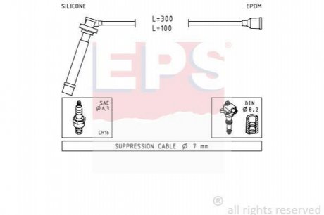Комплект электропроводки EPS 1499013